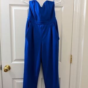 Express Blue Jumpsuit